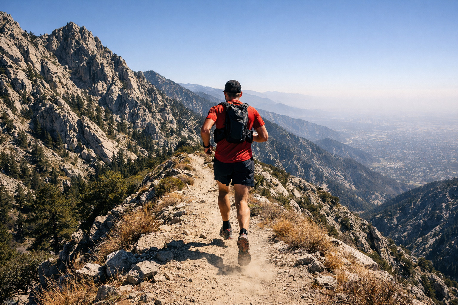 Angeles Crest 100 course view